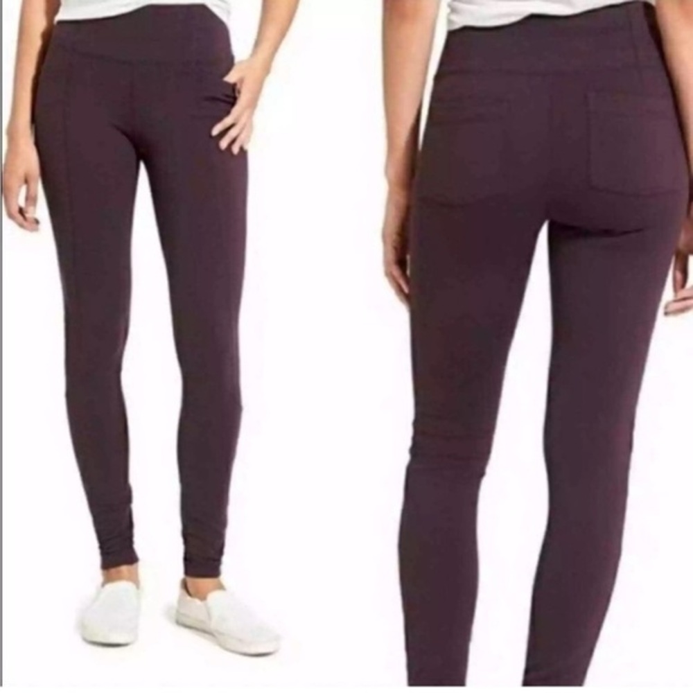 Athleta‎ Metro High Waisted Legging Plum Women’s Sz S